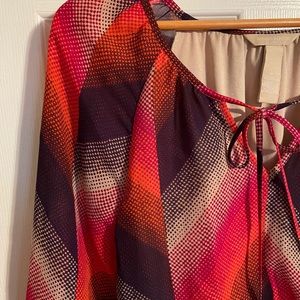 Banana Republic, fall dress, tie front, NWOT